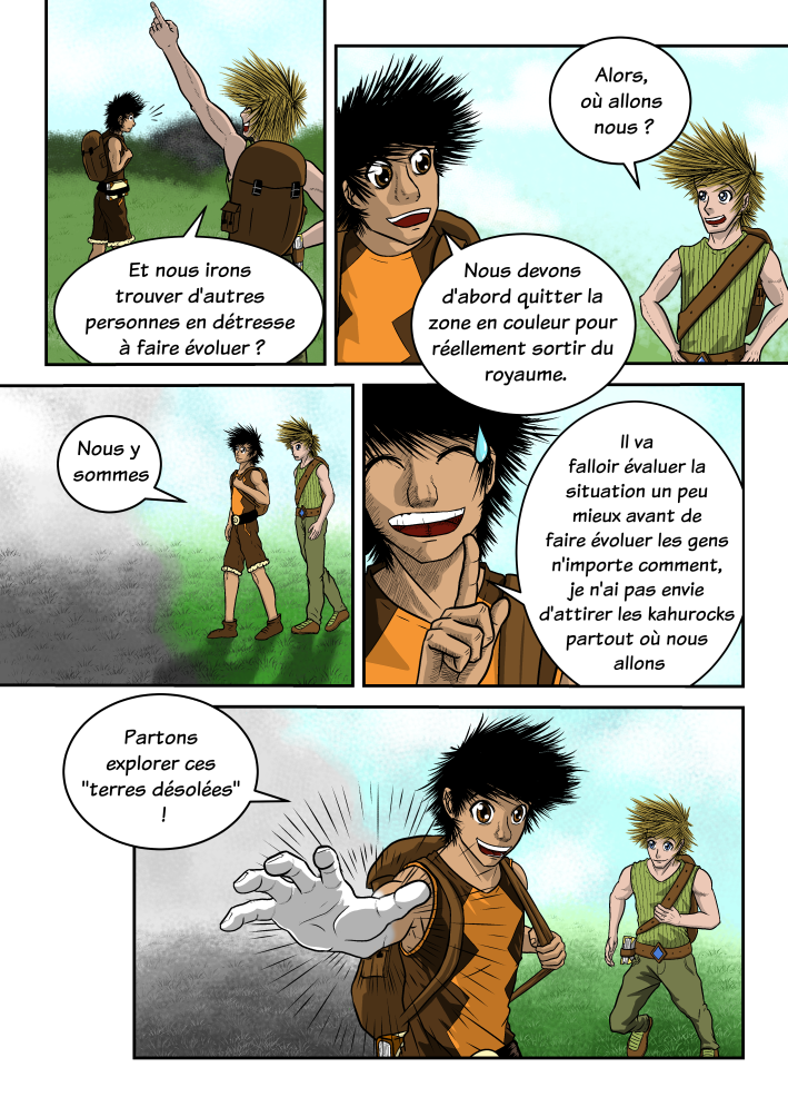 Page 10 de l'épisode 4 de Guan'Break Origines !