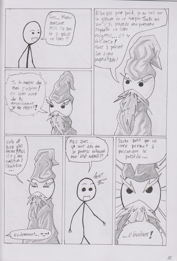 Page 4 du premier épisode de Guan'Break!