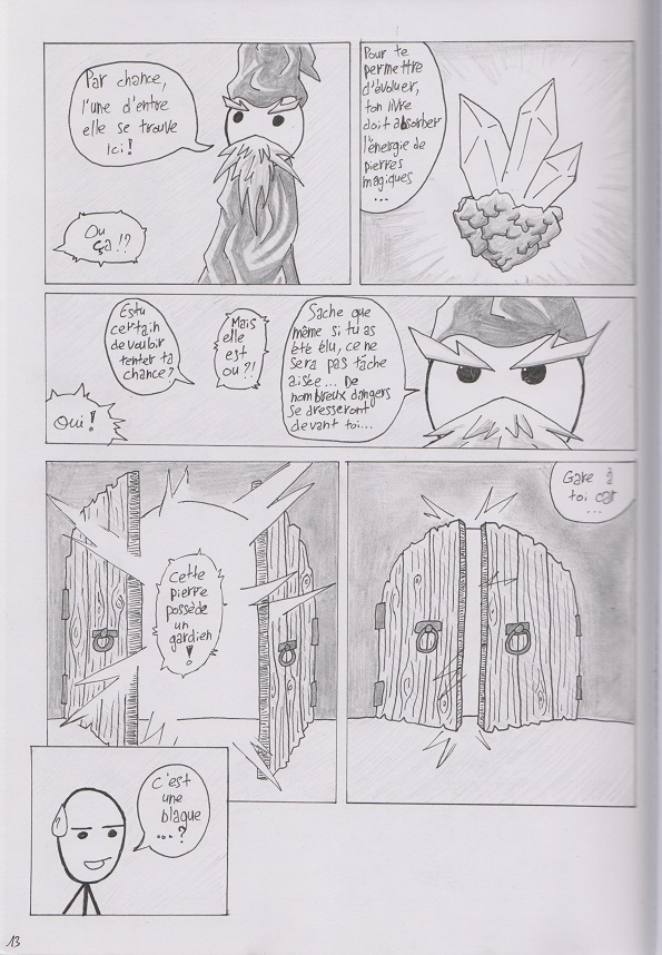 Page 5 du premier épisode de Guan'Break!