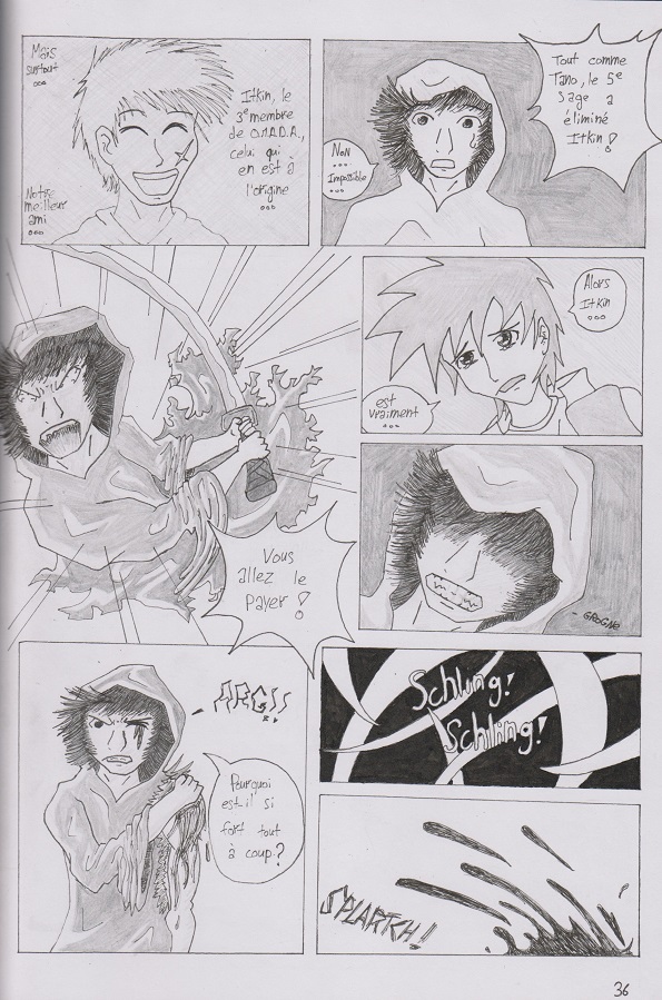 Page 8 du deuxième épisode de Guan'Break!