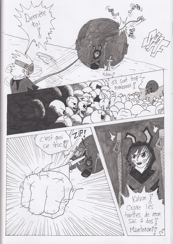 Page 14 du huitième épisode de Guan'Break!