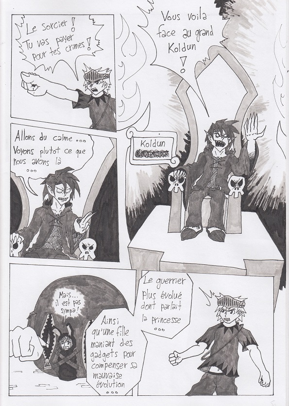Page 18 du huitième épisode de Guan'Break!