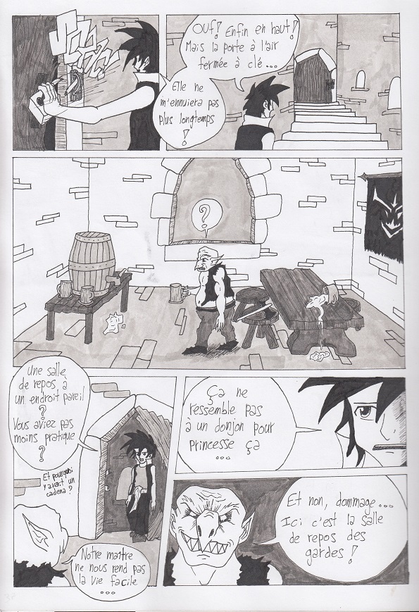 Page 5 du huitième épisode de Guan'Break!