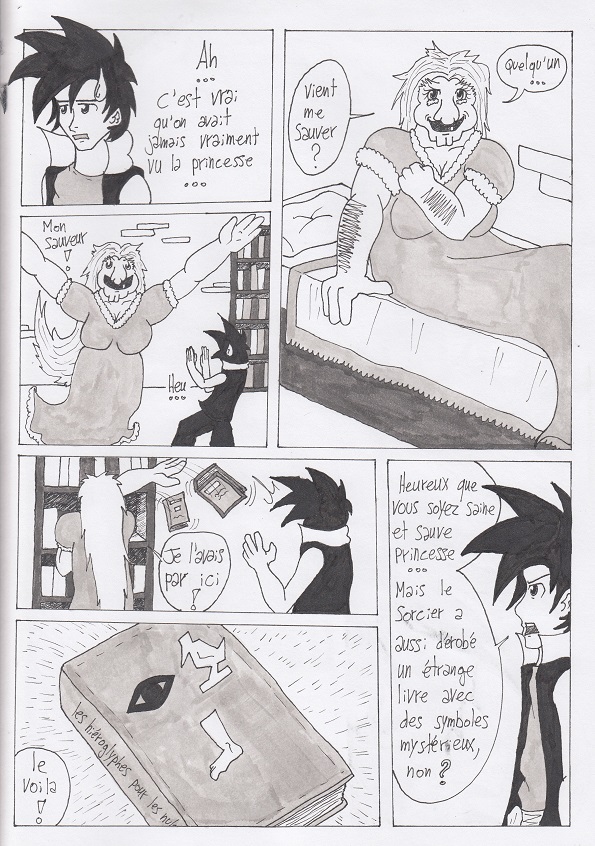 Page 8 du huitième épisode de Guan'Break!